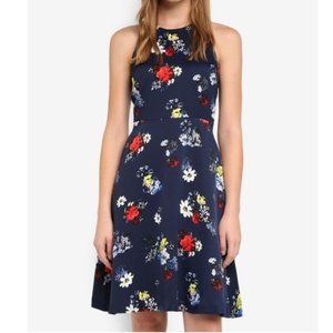BANANA REPUBLIC I NWT Racer Back Floral Flair Dress (6)